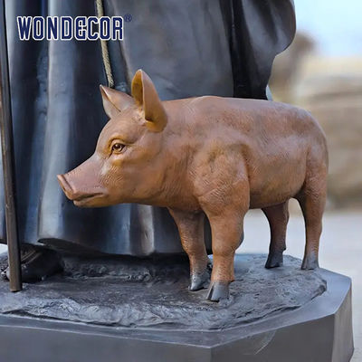 Wonders  Missionary Bronze Statues Sculpture Modern Life Size