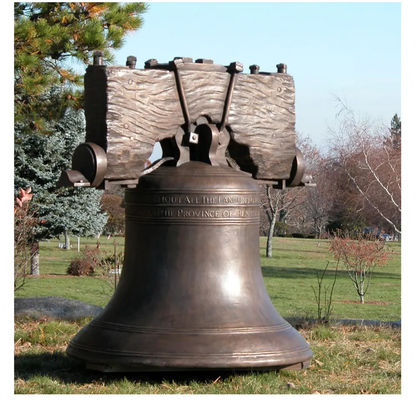 Large Cast Bronze Bells 180cm Hanging Temple Bells Brass color