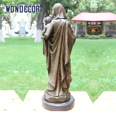 3D Design Bronze Statues Sculpture 170cm Woman Holding A Child