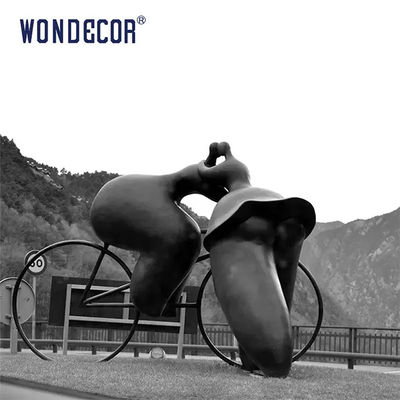 Customized Large Bronze Fat Lady Sculpture 230cm Art Decoration