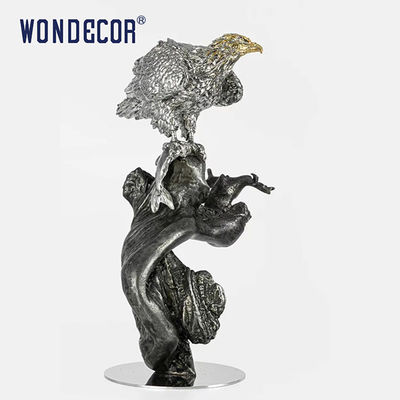 Heavy Weight Stainless Steel Animal Sculpture Customized Cast Metal Art 3D