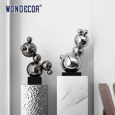 Modern Home Decoration Metal Crafts Stainless Steel Abstract Sculpture