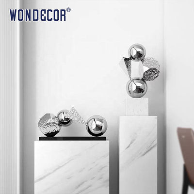 Modern Home Decoration Metal Crafts Stainless Steel Abstract Sculpture
