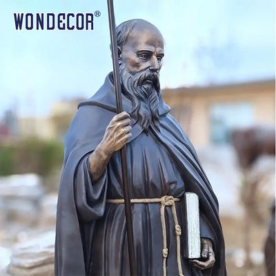 Wonders  Missionary Bronze Statues Sculpture Modern Life Size
