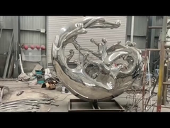 Stainless steel sculpture