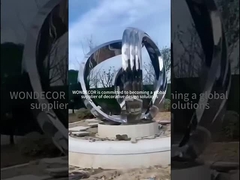 Stainless steel sculpture
