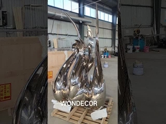 stainless steel sculpture